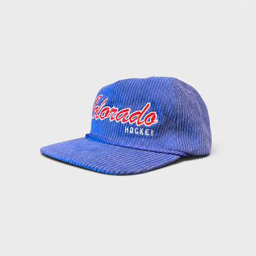 Colorado Hockey Unstructured Corduroy Hat