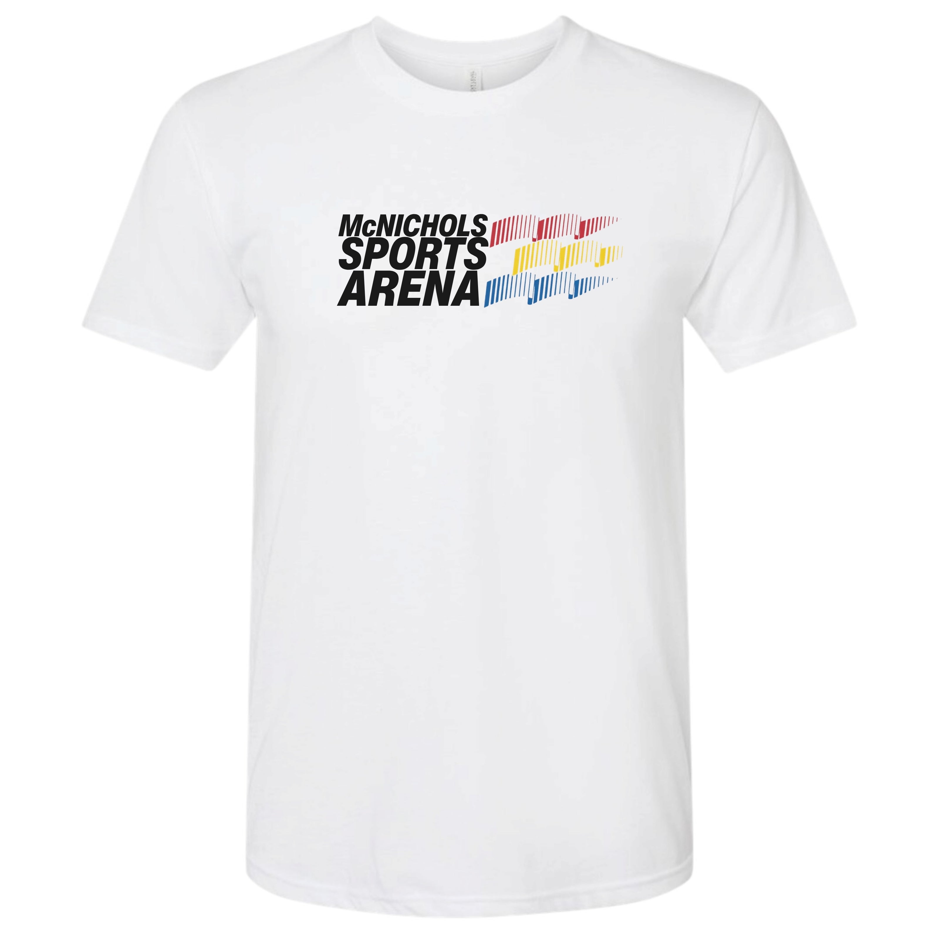 McNichols Sports Arena Heather White T-Shirt