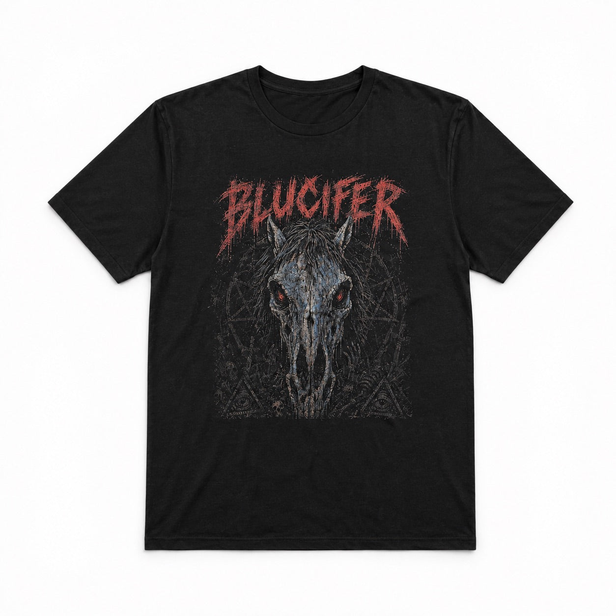 Blucifer Heavy Metal T-shirt
