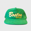 Boston Basketball Unstructured Corduroy Hat