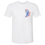 Colfax Run Club White Chest logo T-shirt