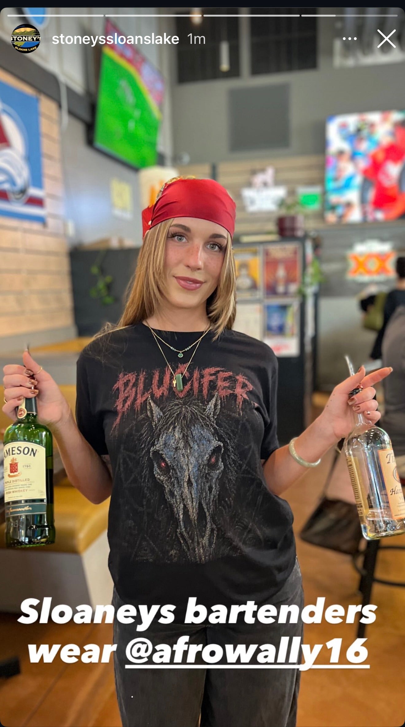 Blucifer Heavy Metal T-shirt