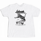 Lakeside Speedway White T-shirt