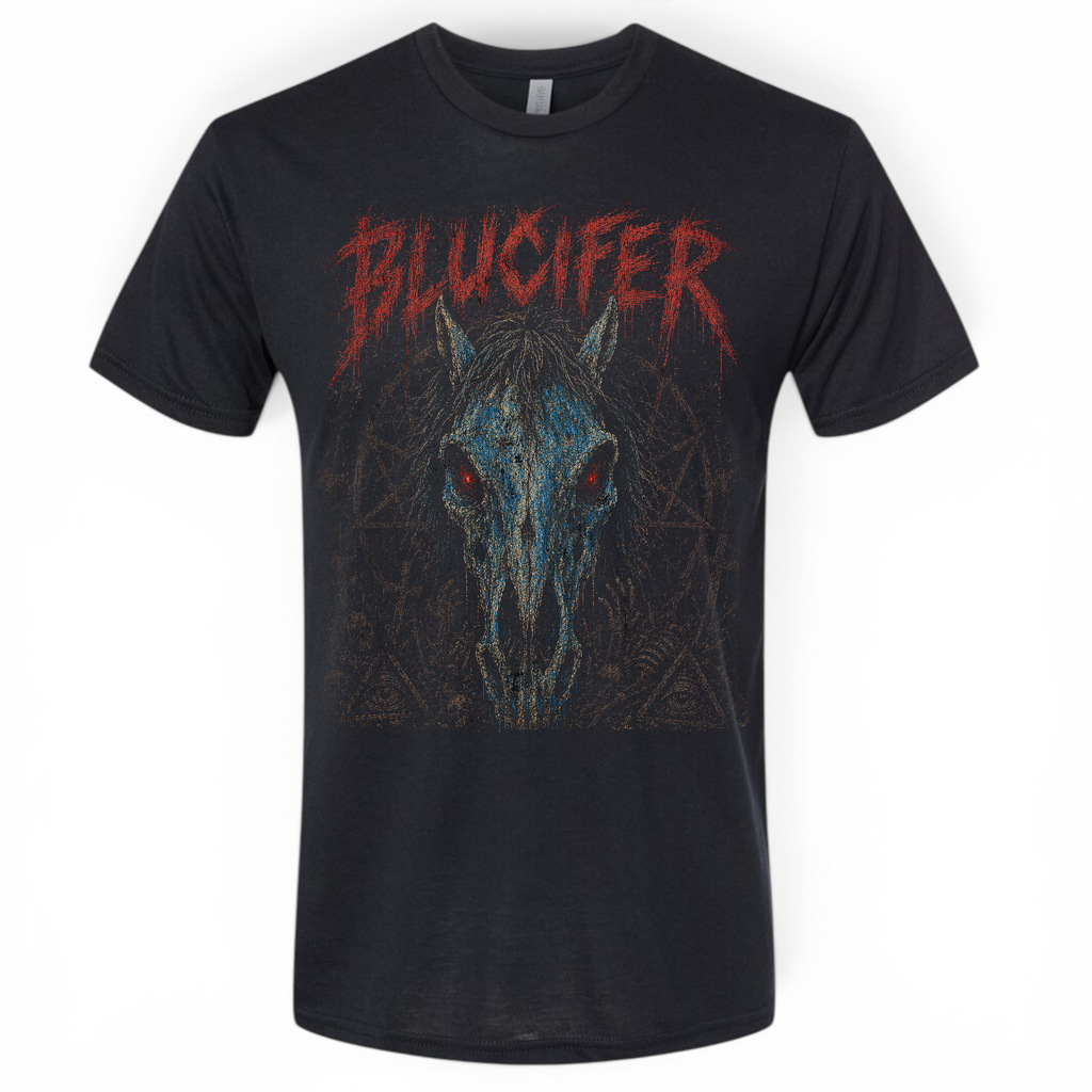 Blucifer Heavy Metal T-shirt