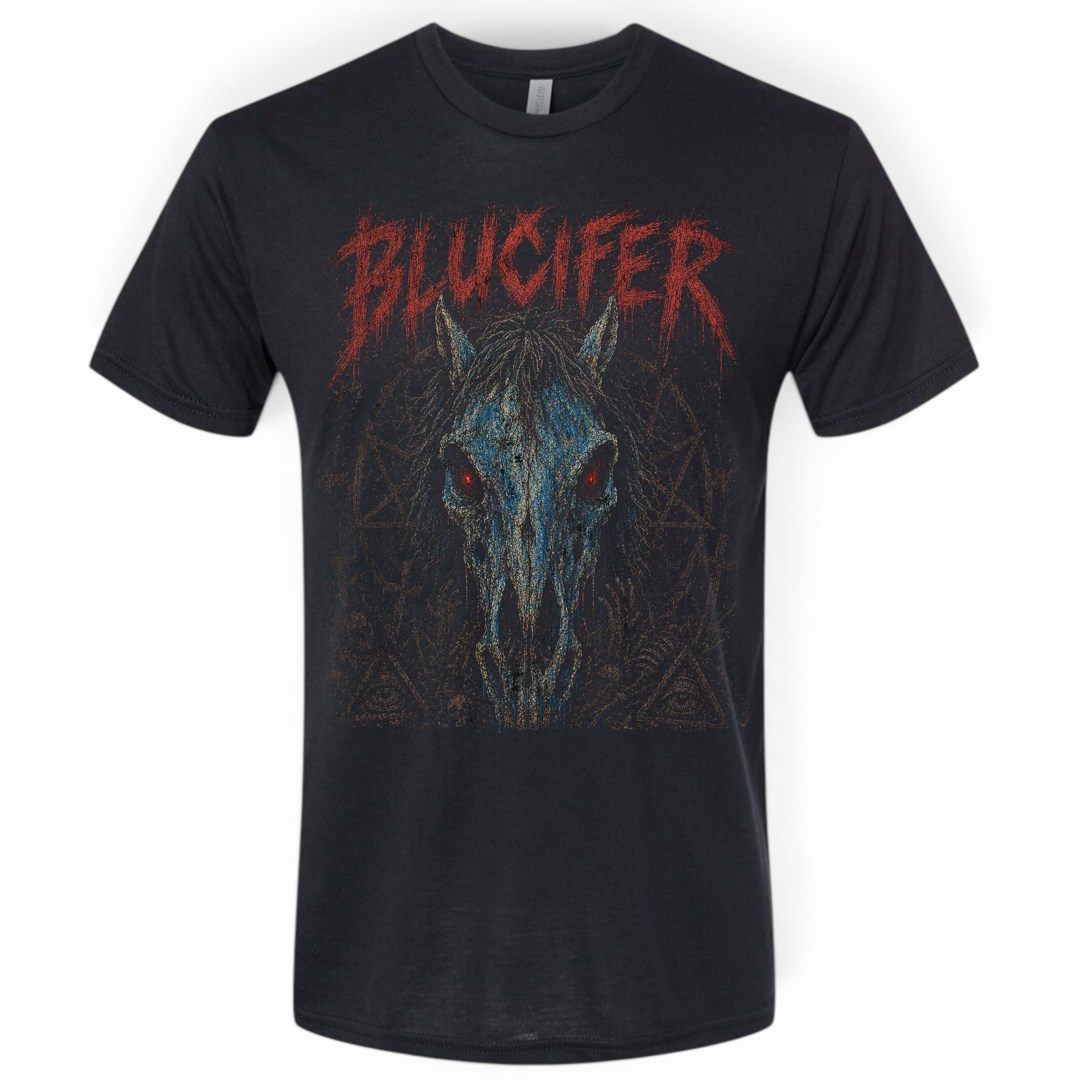 Blucifer Heavy Metal T-shirt
