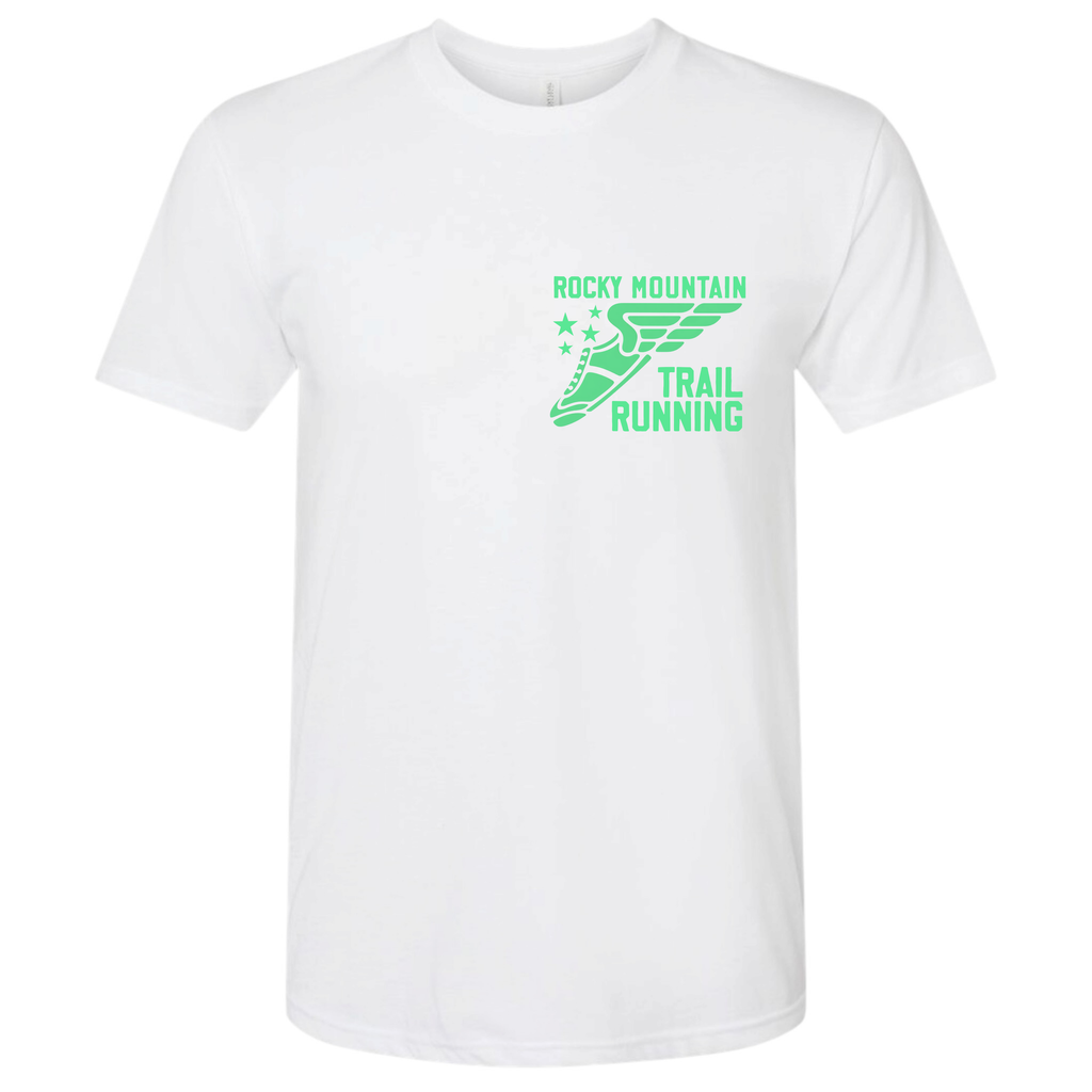 Rocky Mountain Trail Running White T-shirt